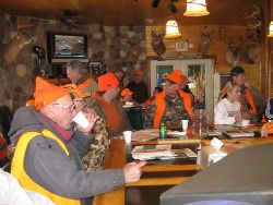 Warming up inat the lodge
